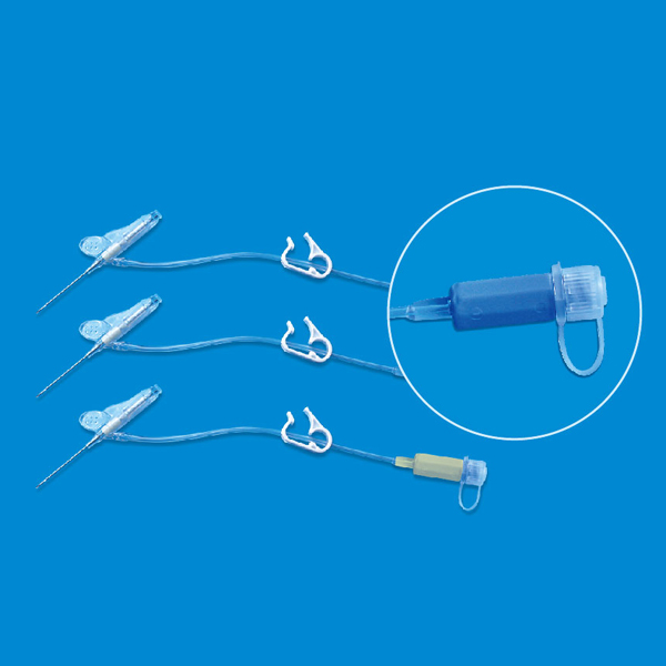 Tip Capped with Positive Pressure without Needle and Straigh